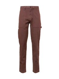 Hose 'CARLTON WORKER' rostrot / schwarz