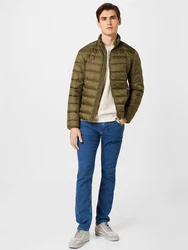 GANT Herren Daunen-Steppjacke Light Down Jacket oliv/grn/racing grn