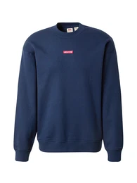 LEVI'S Sweatshirt 'Relaxed Baby Tab Crew' navy / rot / wei