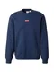 LEVI'S  Sweatshirt 'Relaxed Baby Tab Crew' navy / rot / wei