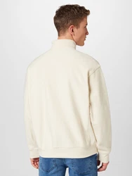 Carhartt WIP Sweatshirt Half Zip American Script Sweatjacke goldgelb/burgunder/naturwei