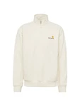 Carhartt WIP Sweatshirt Half Zip American Script Sweatjacke goldgelb/burgunder/naturwei