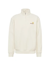 Sweatshirt goldgelb / burgunder / naturwei