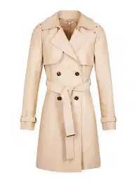 Přechodný kabát béžová