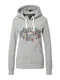 Superdry Sweater majica  nebesko plava / grafit siva / siva melange / bijela