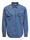 Only & Sons Hemd 'Bane' blue denim