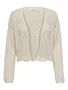 Béžové krátké kardigany Only image
