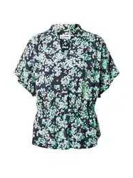 Bluza 'Staacy Ditsy' noćno plava / žuta / zelena / roza / bijela