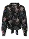 ONLY Bluza 'NOVA'  plava / zelena / prljavo roza / crna