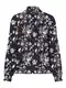 VERO MODA Bluza 'ANNA'  mornarsko plava / dimno siva / pastelno crvena / bijela