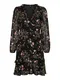 VERO MODA Haljina 'ROSA'  zelena / roza / crna / bijela