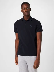 Karl Lagerfeld Shirt Poloshirt kobaltblau