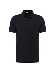 Karl Lagerfeld Shirt Poloshirt kobaltblau