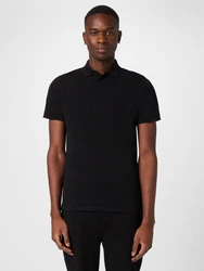 Karl Lagerfeld Shirt Poloshirt schwarz