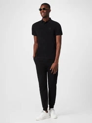 Karl Lagerfeld Shirt Poloshirt schwarz