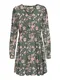 VERO MODA Haljina 'ANNA'  svijetlozelena / tamno zelena / roza