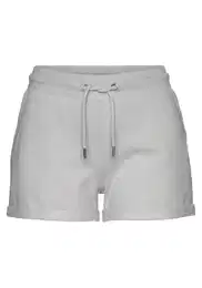 Kalhoty stříbrně šedá
