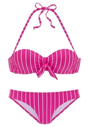Bikiny eosin / bílá
