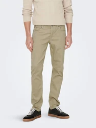 ONLY & SONS Stoffhose Loom beige