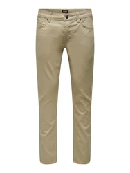 ONLY & SONS Stoffhose Loom beige