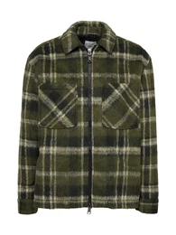 Jacke ecru / khaki / schwarz