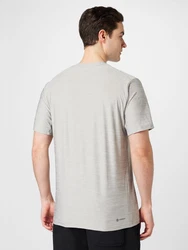 ADIDAS PERFORMANCE Sportshirt 'Essentials' graumeliert/schwarz