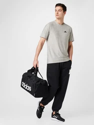 ADIDAS PERFORMANCE Sportshirt 'Essentials' graumeliert/schwarz