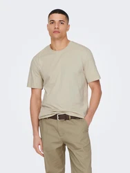 Only & Sons T-Shirt 'Max' beige