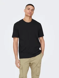Only & Sons T-Shirt 'Max' schwarz
