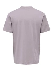 Only & Sons T-Shirt 'Max' mauve