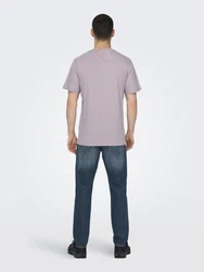 Only & Sons T-Shirt 'Max' mauve