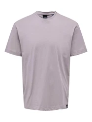 Only & Sons T-Shirt 'Max' mauve