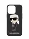 Karl Lagerfeld Pouzdro na smartphone 'Ikonik 2.0 iPhone 13 Pro'  krémová / černá / bílá