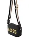 BOSS Black Torba za čez ramo ''''Deva''''  svetlo rjava / gorčica / črna / bela