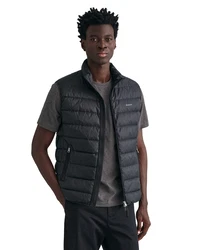 GANT Weste LIGHT DOWN VEST Schwarz