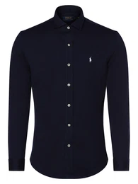 Hemd marine / wei