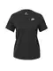 Nike Sportswear Tričko 'Club Essential'  černá / bílá