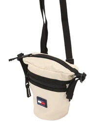 Tasche beige / navy / rot / schwarz