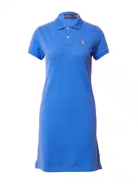 Šaty královská modrá / oranžová