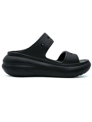 Crocs Pantolette 'Classic Crush' schwarz/weiß