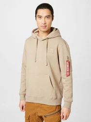 ALPHA INDUSTRIES Sweatshirt Beige/Braun/Khaki/Beige/Braun/Khaki/Beige/Braun/Khaki/Beige/Braun/Khaki/Beige/Braun/Khaki