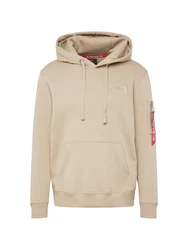 ALPHA INDUSTRIES Sweatshirt Beige/Braun/Khaki/Beige/Braun/Khaki/Beige/Braun/Khaki/Beige/Braun/Khaki/Beige/Braun/Khaki