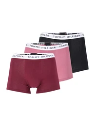 Boxershorts rostbraun / hellpink / schwarz / weiß