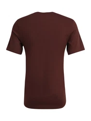Nike Sportswear T-Shirt 'Club' schoko / weiß