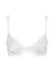 Calvin Klein Underwear Grudnjak 'Sheer Marquisette'  bijela