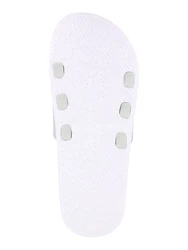 Calvin Klein Jeans Pantolette grau/dunkelorange/weiß