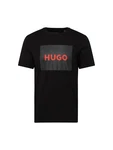 HUGO T-Shirt 'Dulive222' rot/schwarz
