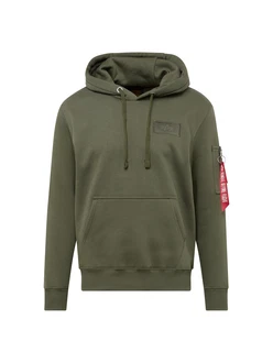 ALPHA INDUSTRIES Sweatshirt Dunkelgrün/Khaki ALPHA INDUSTRIES Sweatshirt Dunkelgrün/Khaki