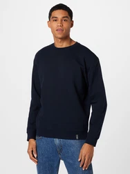 QS Sweatshirt mit Logostickerei nachtblau