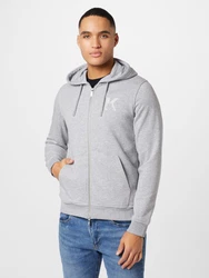 Karl Lagerfeld Sweatjacke hellgrau